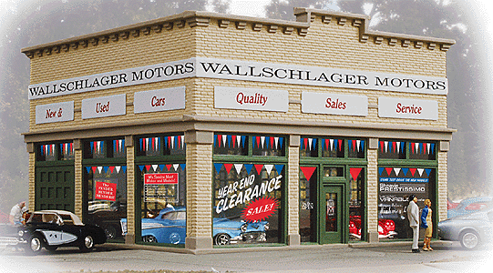 931805 HO Wallschlager Motors - Assembled
