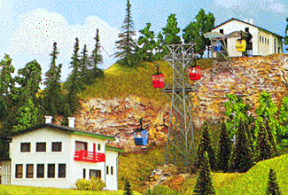 6280 HO Kanzelwand Cableway Set