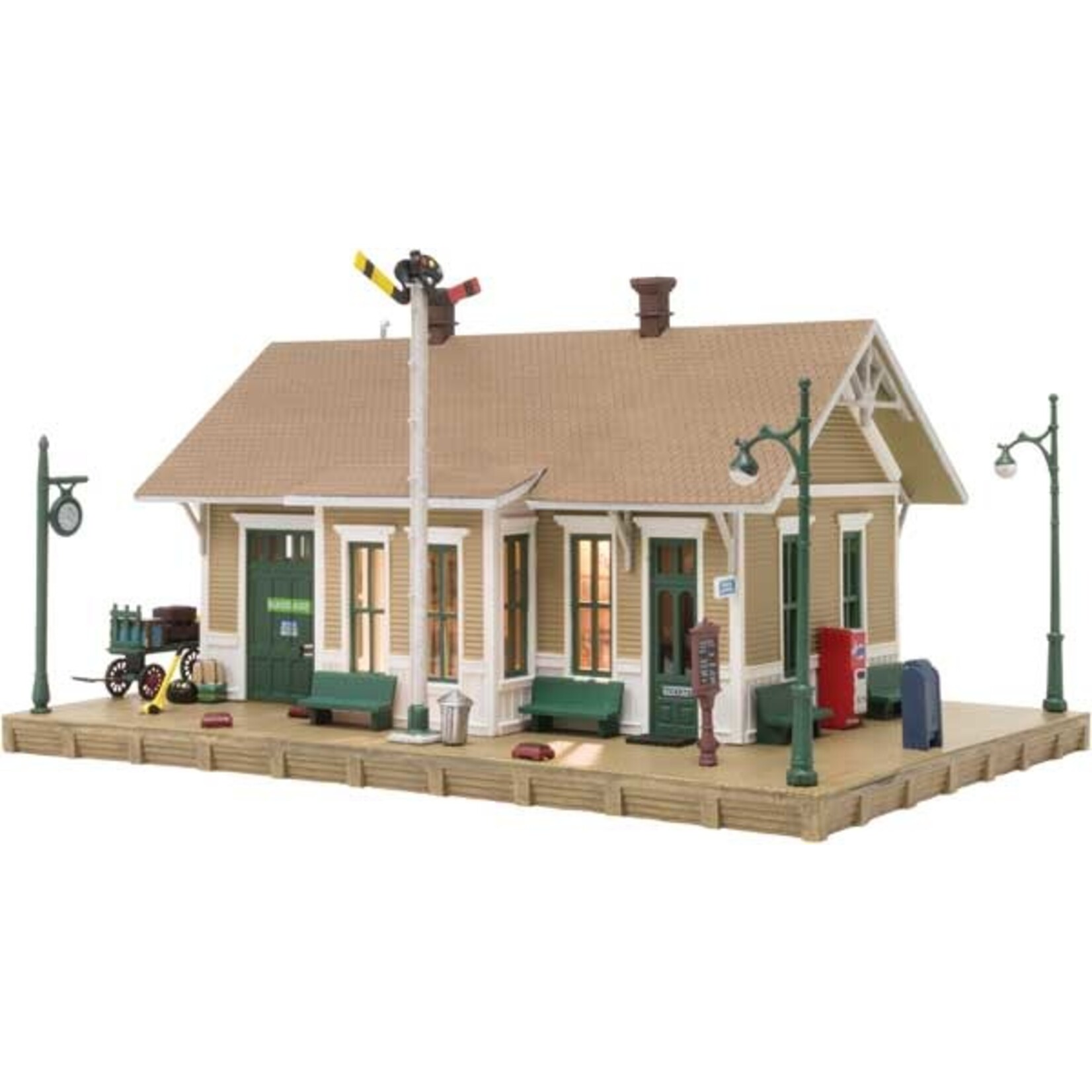 Woodland Scenics 4928 N Dansbury Depot - Assembled