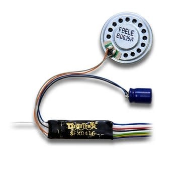 XXX SFX0416 1 Amp HO/N SoundFX & Function Decoder