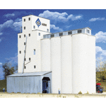 Walthers 9333225 N ADM(R) Grain Elevator - Kit - 5-7/8 x 8-7/8 x 9"