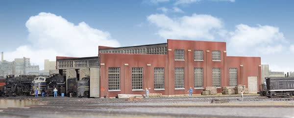 9333260 N 3-Stall Modern Roundhouse