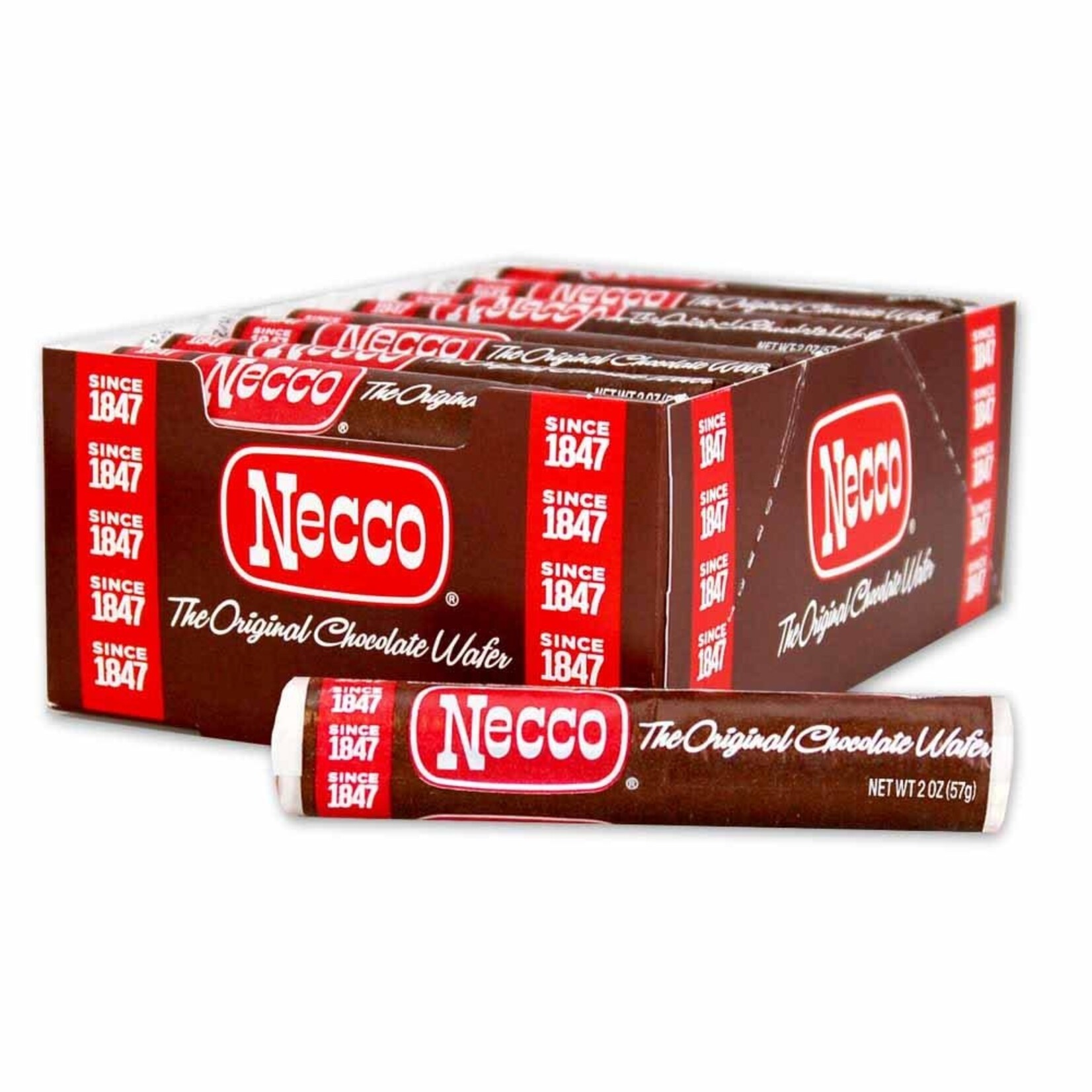 2547 Necco Chocolate Wafer - 1 Pack