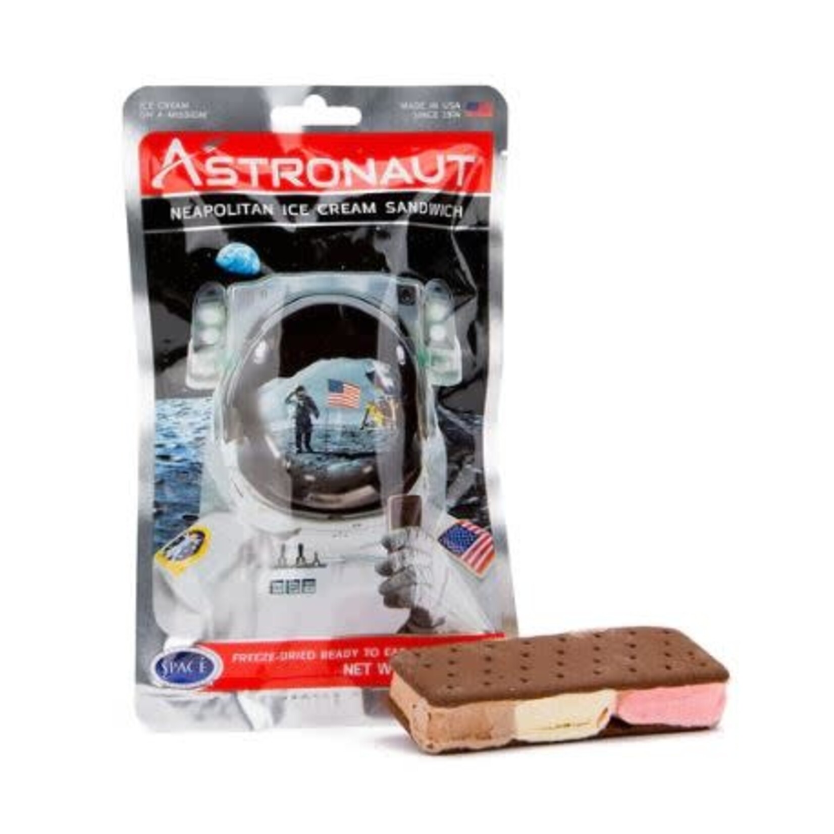 Candy 3110 Astronaut Neapolitan Sandwich Freeze Dried