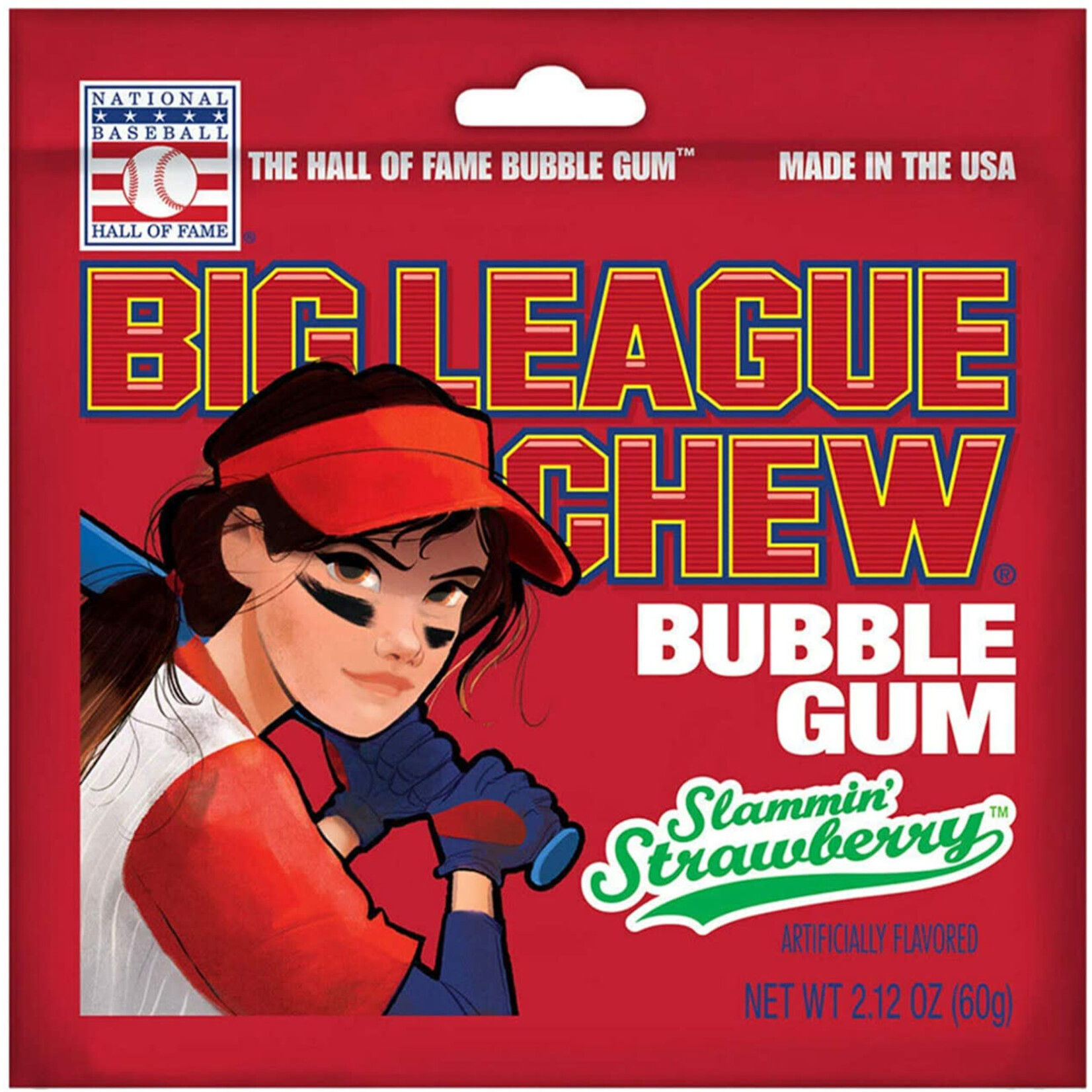 3213 Big League Chew Slammin' Strawberry