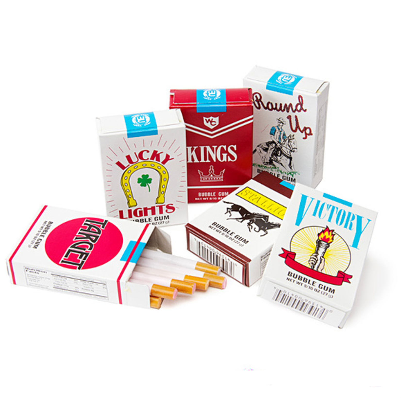 Candy Bubble Gum Cigarettes - 1 Pack