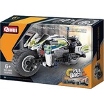 Qihui 5806 Tech Bricks Police Motorcycle Pull Back