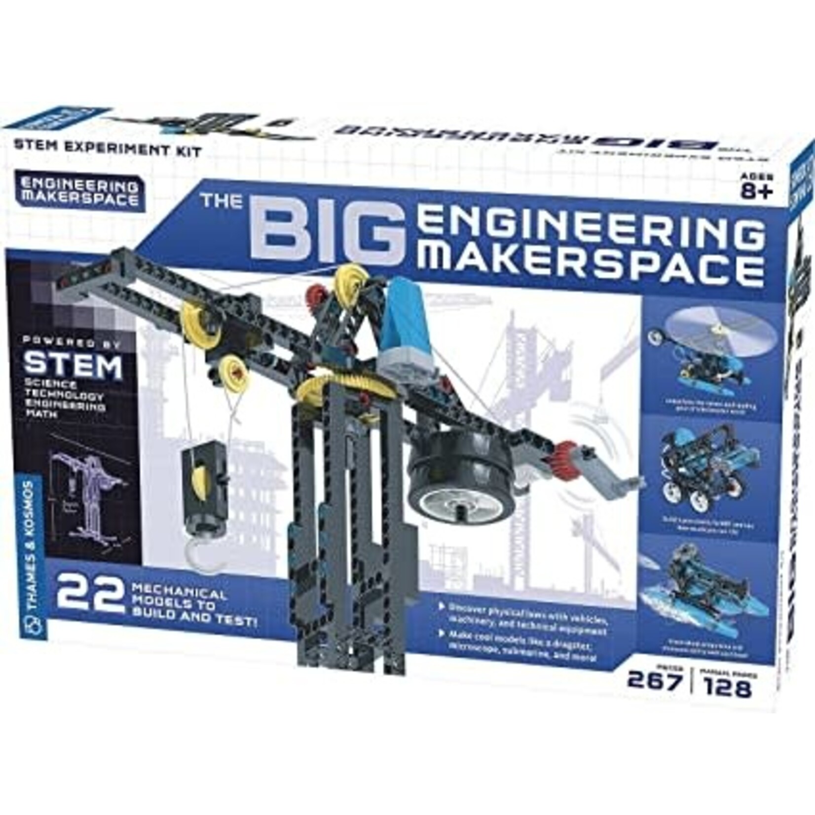 Thames & Kosmos 628154 Big Engineering Makerspace