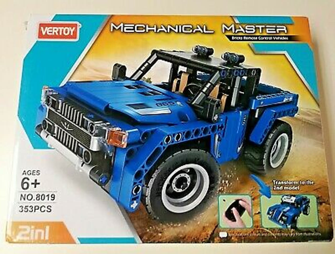 8019 Tech Bricks RC Pickup Truck 2in1