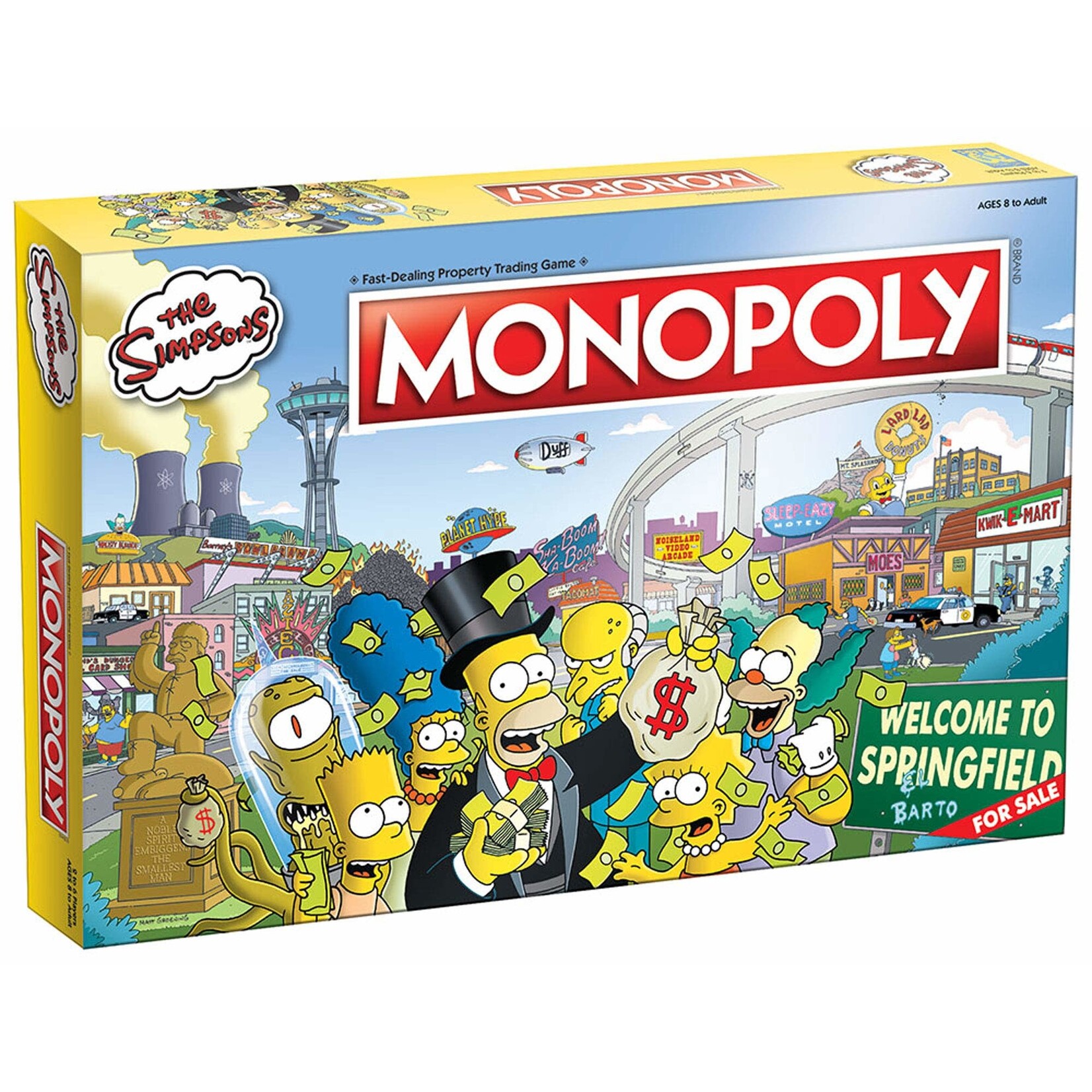 USAopoly 15220 The Simpsons Monopoly