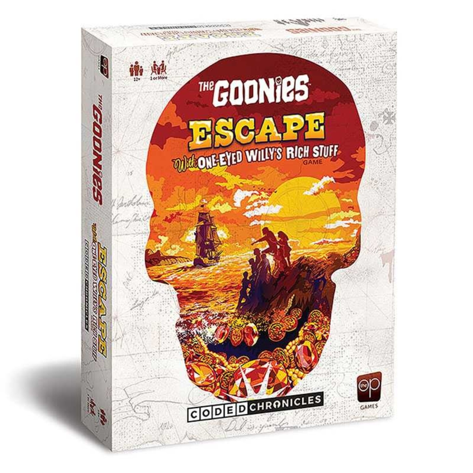 USAopoly 15465 Goonies Coded Chrnicles