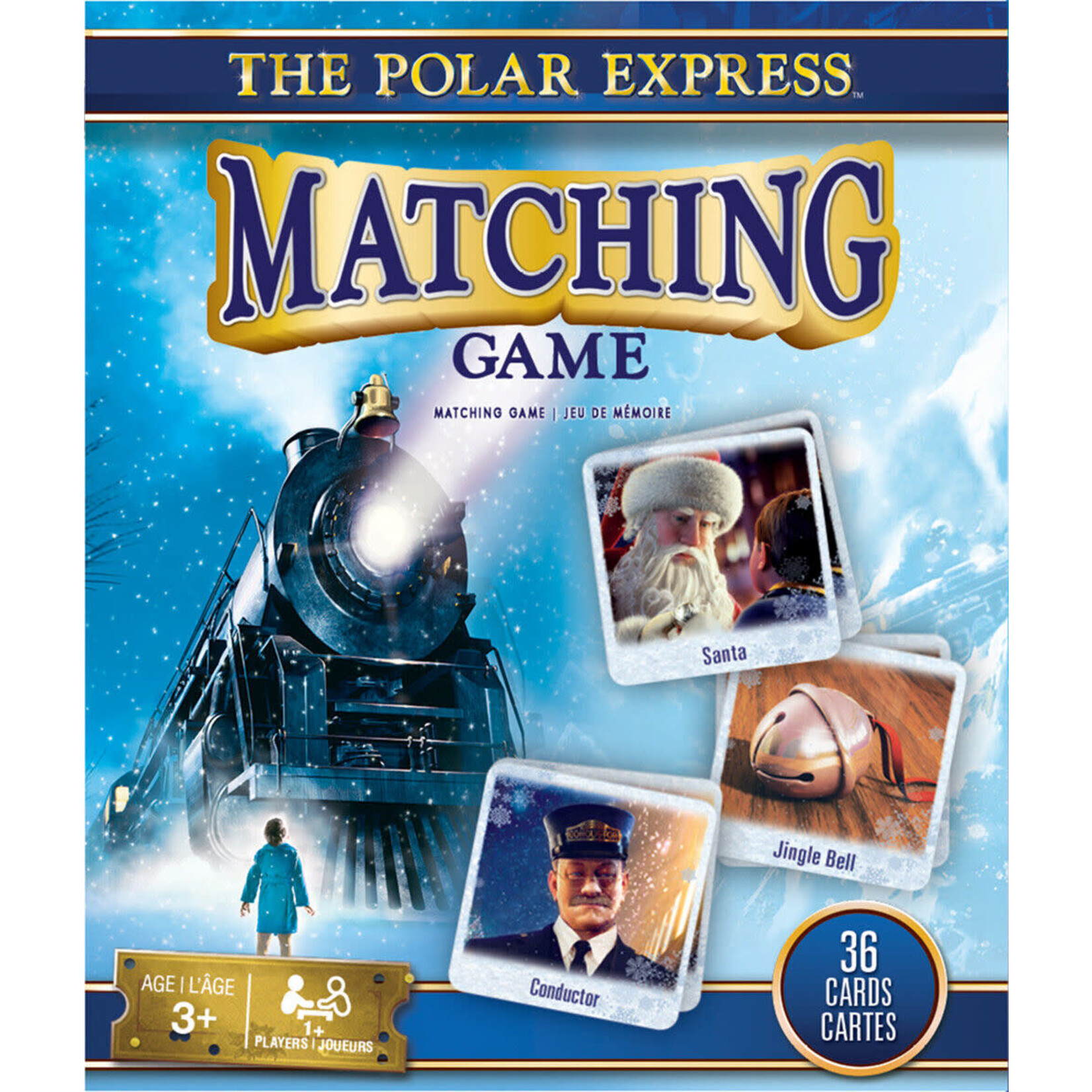 MasterPieces 42054 Polar Express Matching Game