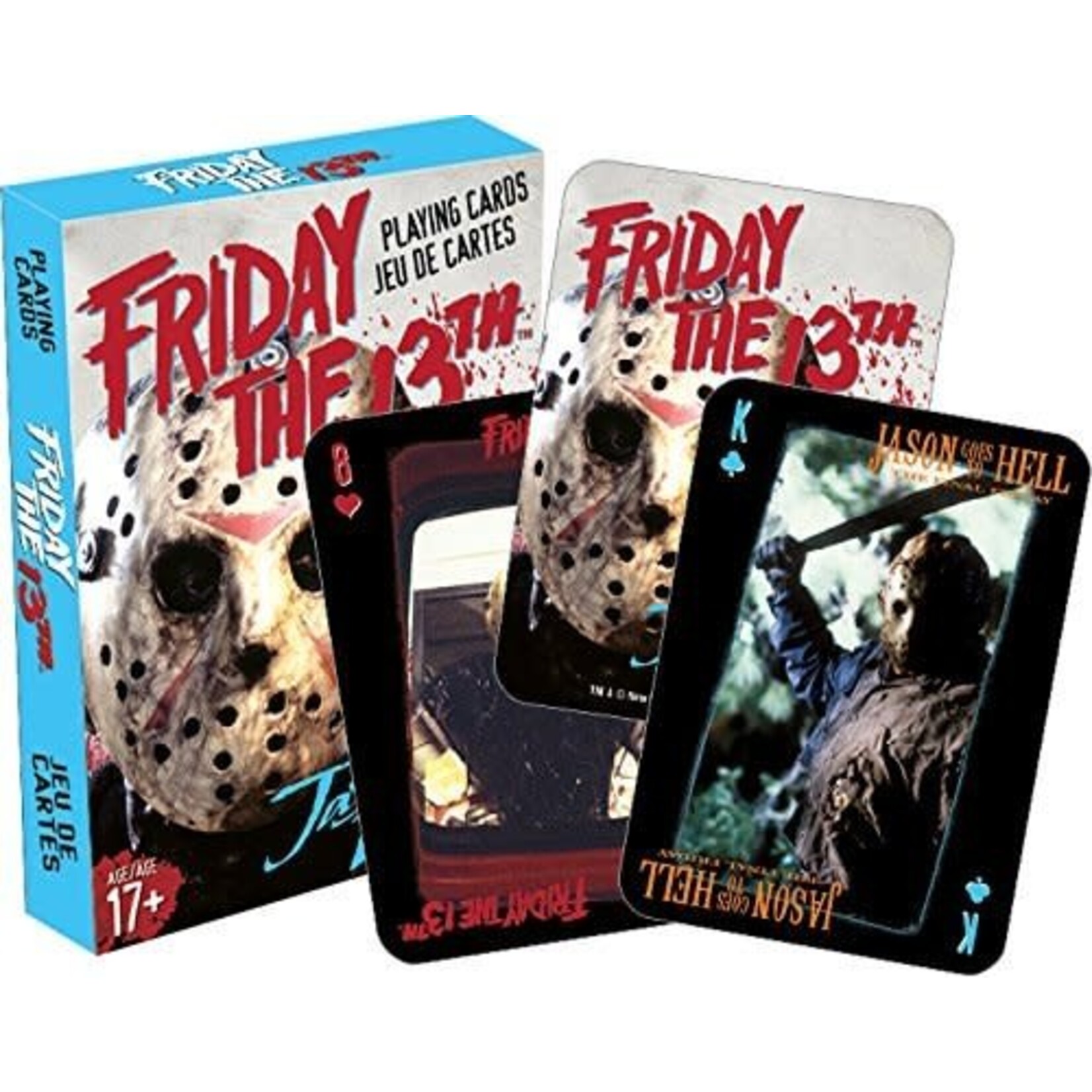 AQUARIUS 52319 Friday 13th Playing Cards