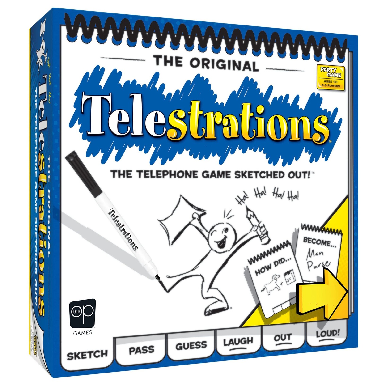 USAopoly Telestrations - The Telephone Game Sketched Out