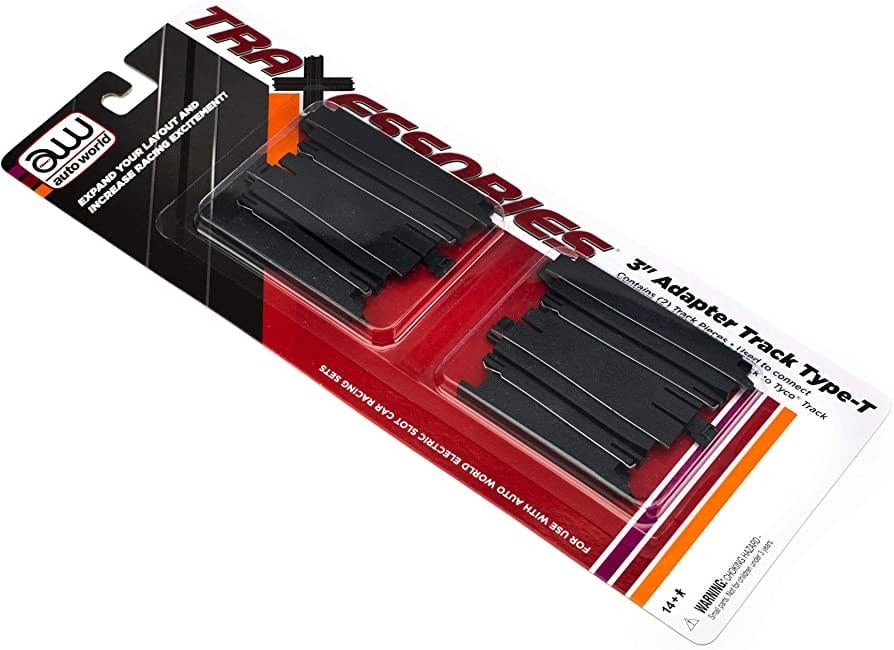 00178 AW 3" Adaptor Track (Auto World to Tyco)