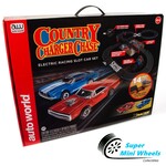 Auto World SRS335 14' County Charger Chase Slot Car Set