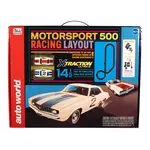 Auto World SRS346 Motorsport 500 Slot Race Set w/ 1969 Chevrolet Camaro