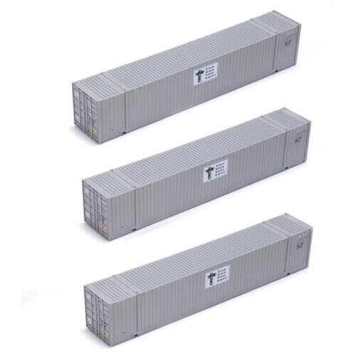 28991 HO RTR 53' Jindo Container, TOTE 2 - 3 pack