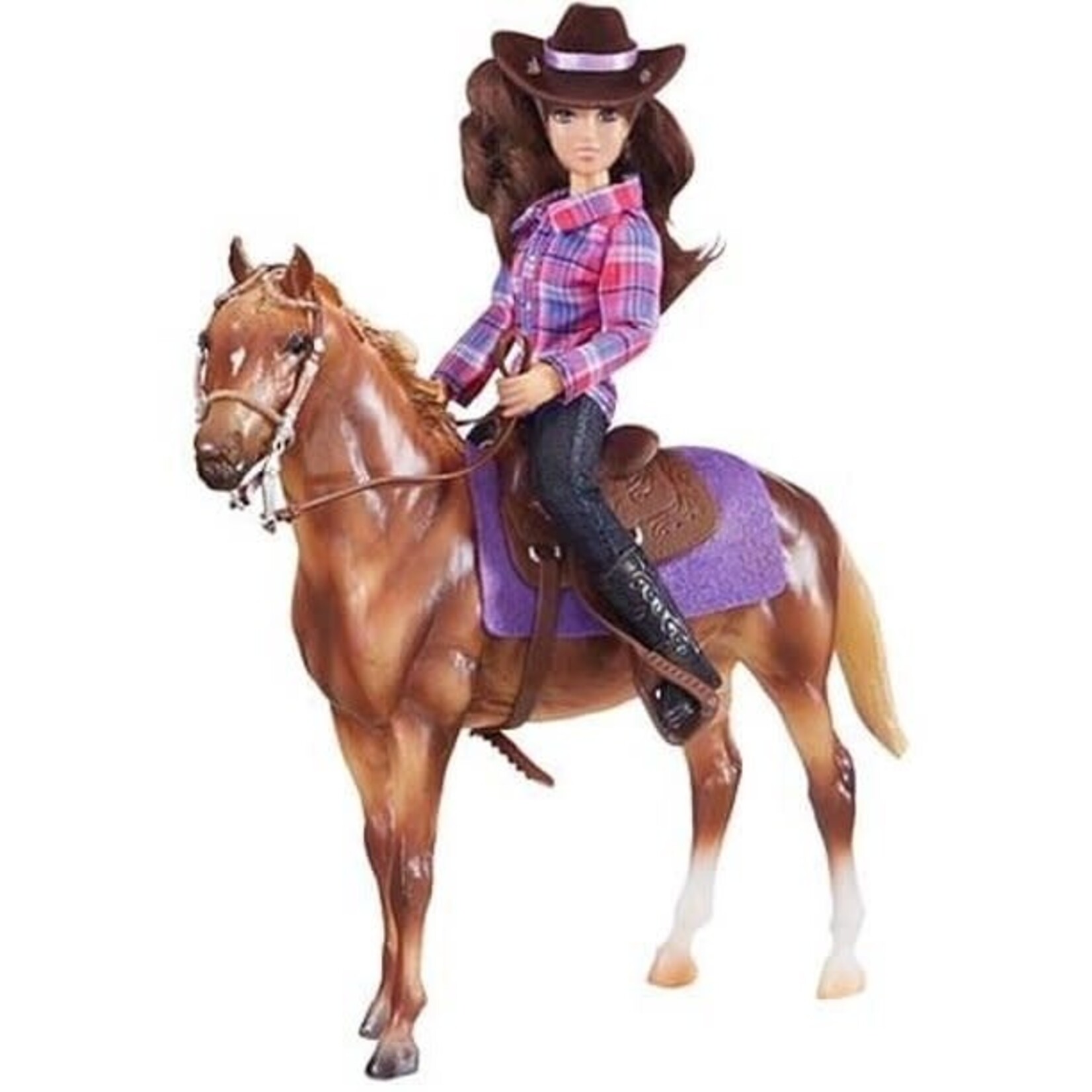 Breyer 61116 Western Horse & Rider 1:12