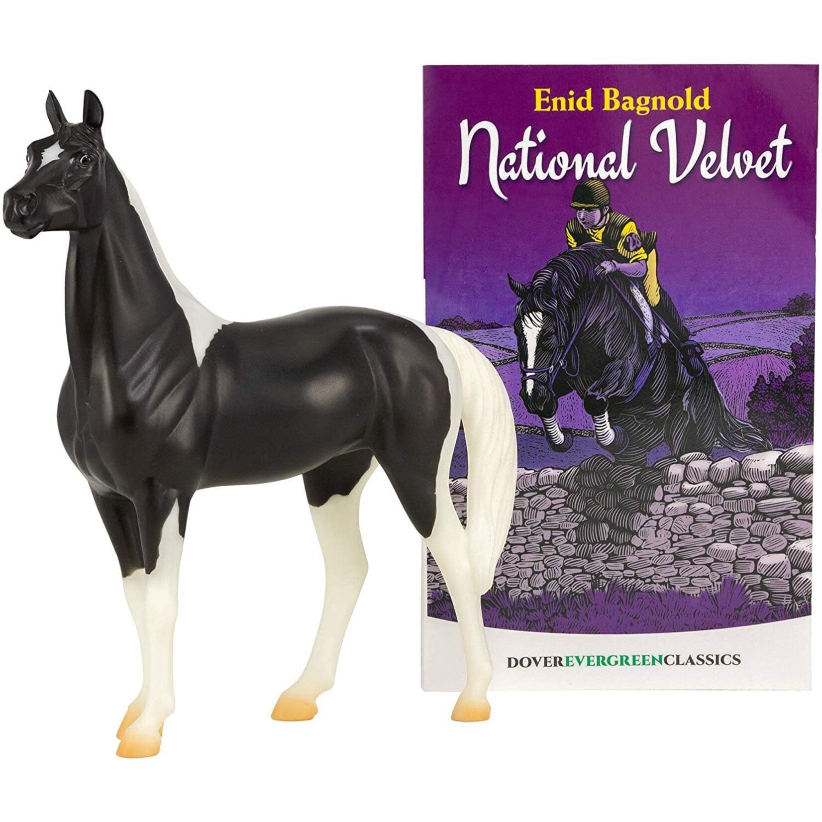 Breyer 6180 National Velvet Horse and Book Set 1:12