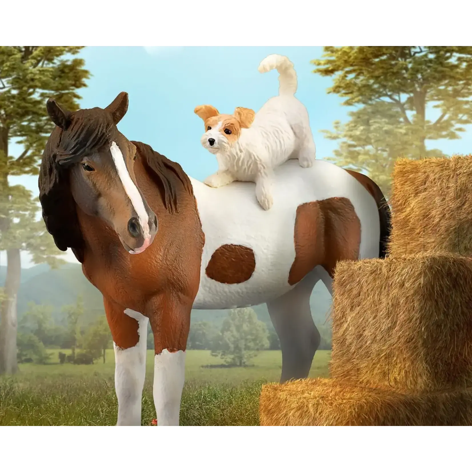 Breyer 88891 Mare & Terrier Dog COLLECTA
