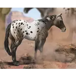 Breyer 88947 Appaloosa Blue Roan COLLECTA