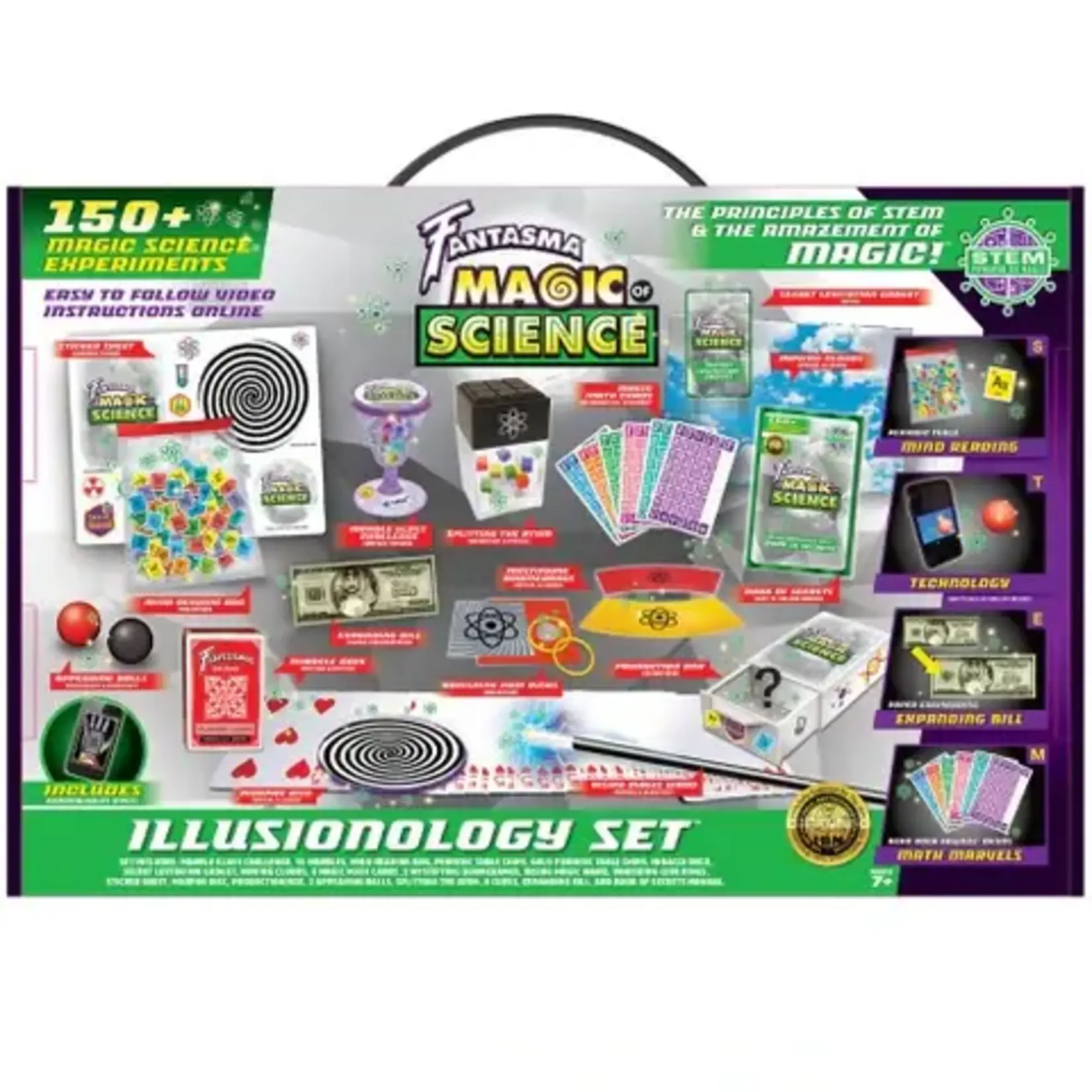 Fantasma Illusionology STEM Magic Science Set 150+ Tricks