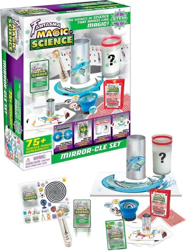 Magic Science Mirror-cle STEM Set - 75+ Tricks