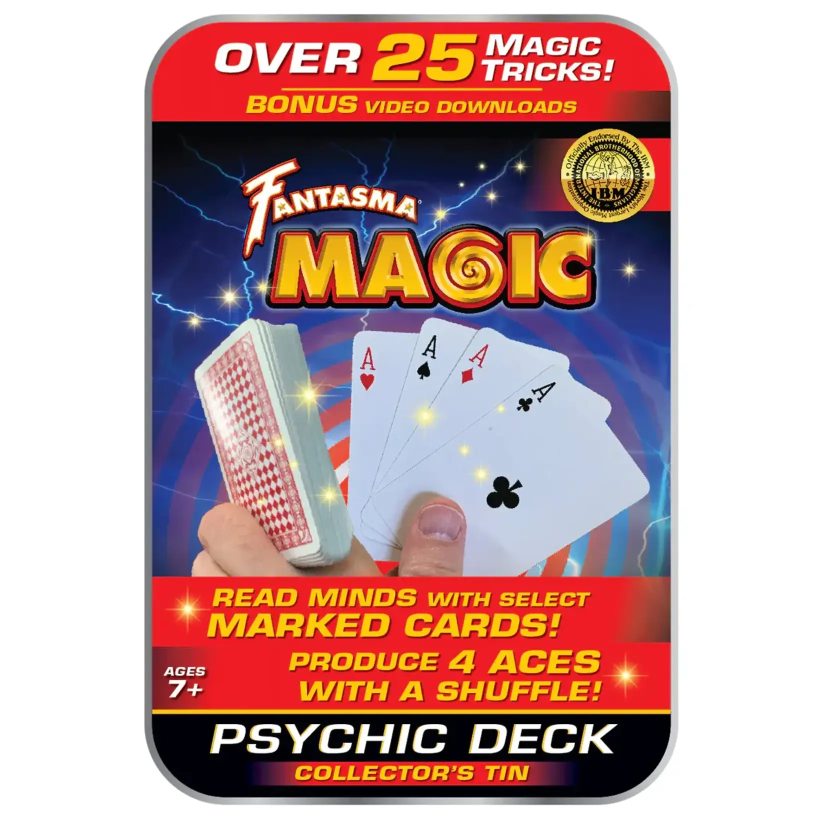 Fantasma Magic Psychic Deck Magic 25+ Tricks Chuck's Trains & Hobby