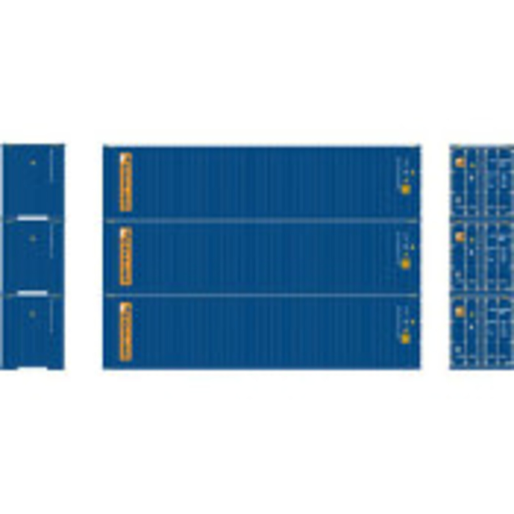 Athearn 29163 HO RTR 40' Container, Raffles (3)