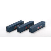 29171 HO RTR 40' Corrugated Container, Wan Hai (3)