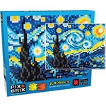 Pix Brix Starry Night Pixel Art Pix Brix