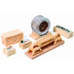 Chooch 7277 40 Ton Rock Crusher Pulley load