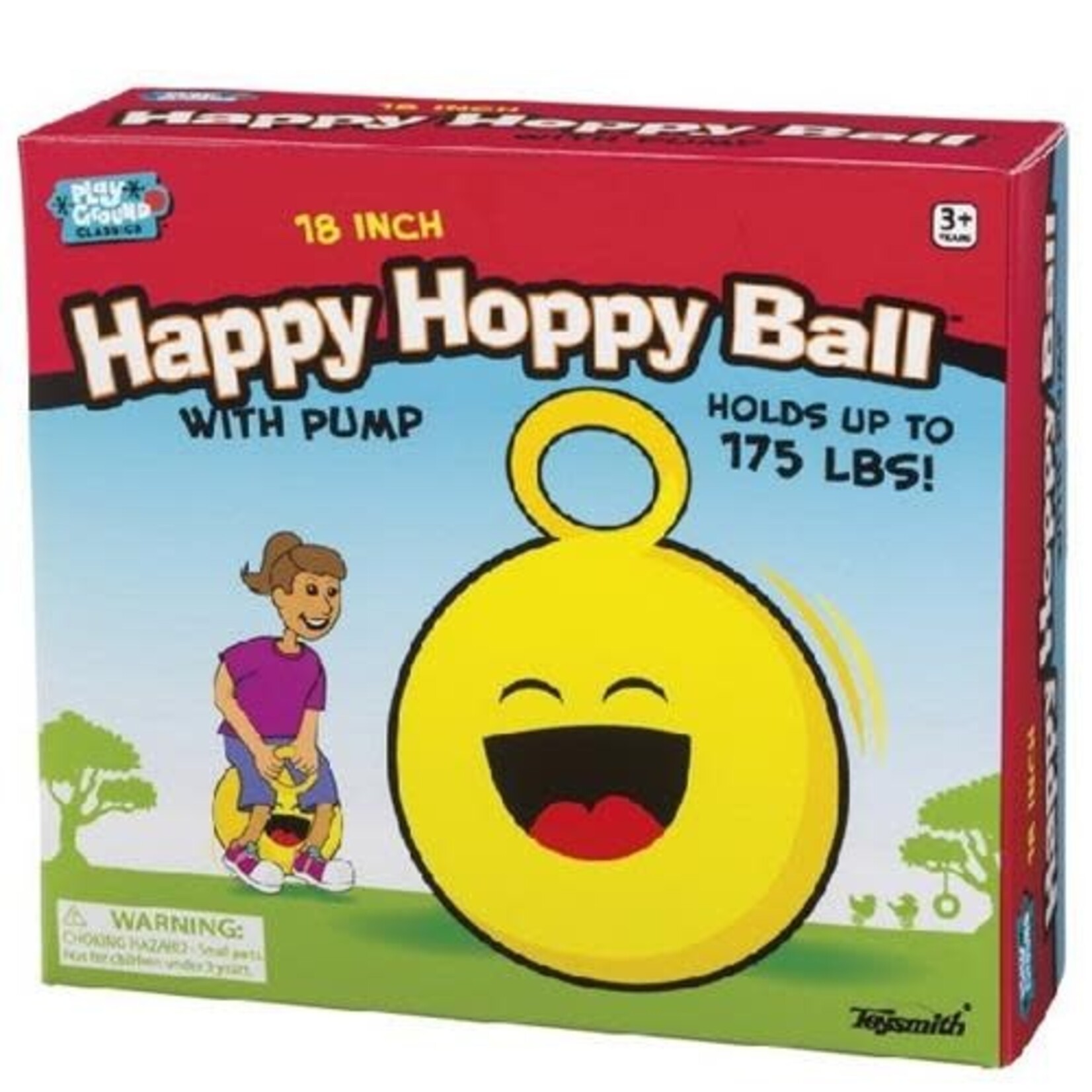 Toysmith 1634 Happy Hoppy Ball - Assorted
