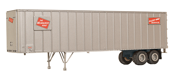 93331683 HO Flexi Van 40' Trailer Illinois Central
