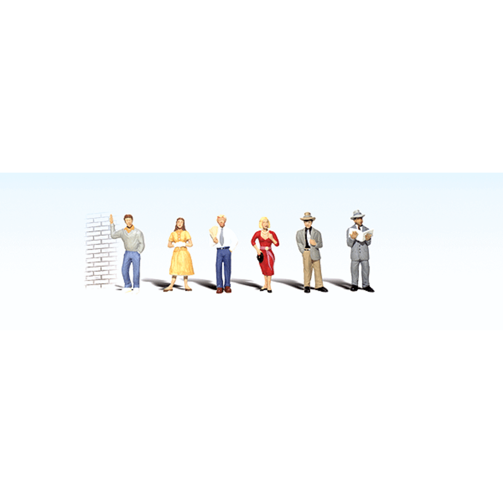 Woodland Scenics 1821 HO Pedestrians