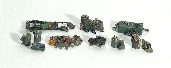 1852 HO Assorted Junk
