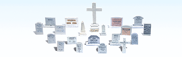 1856 HO Tombstones