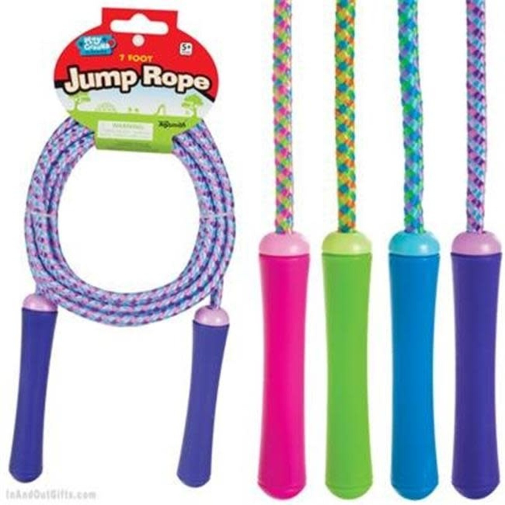 Toysmith 9413 Jump Rope - Assorted Colors