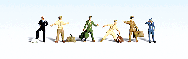 1892 HO Uniformed Travelers