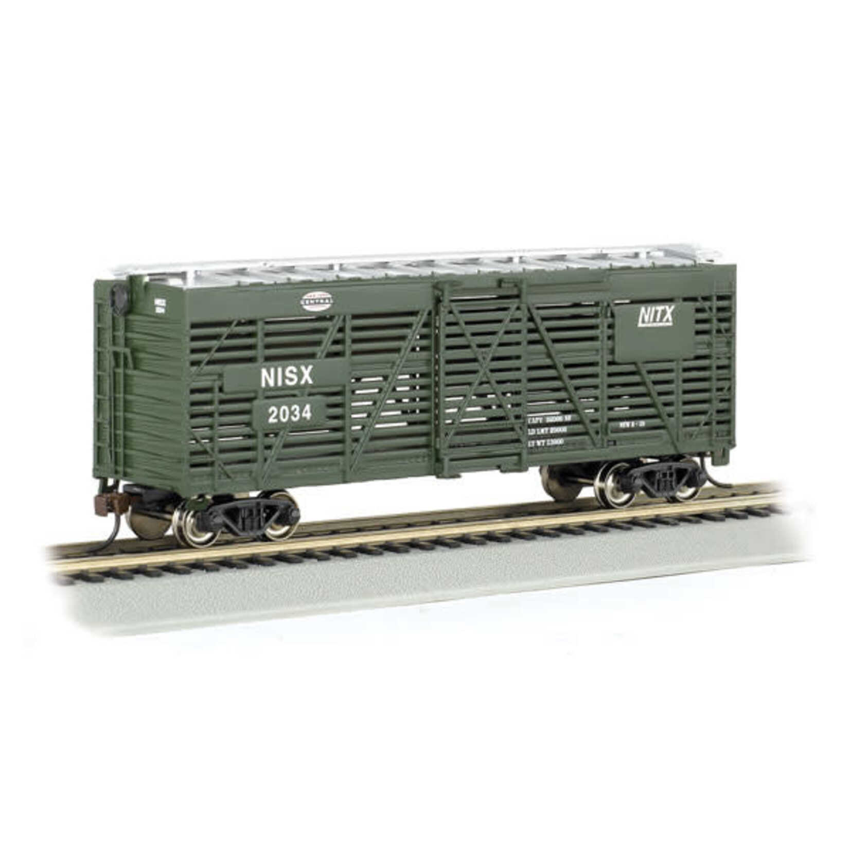 Bachmann 18520 HO 40' Stock Car, New York Central