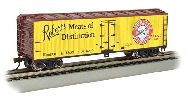 19807 HO 40' Wood Reefer, Roberts Meats of Distinction