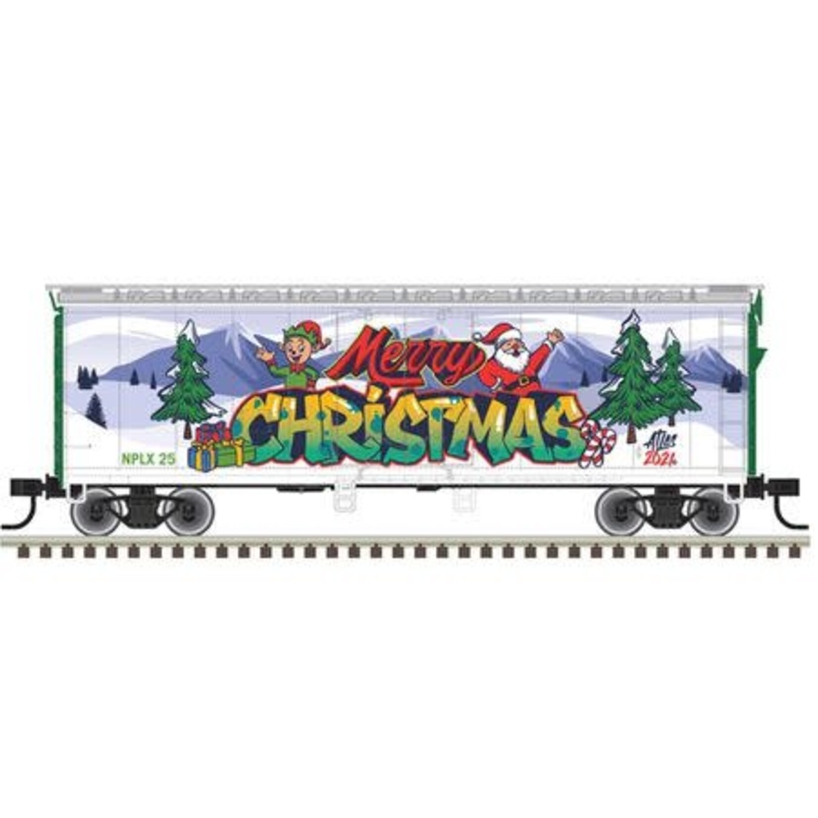 Atlas 20006767 HO 2021 Christmas Car