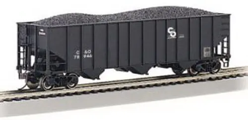 18722 HO Bethlehem Steel 3-Bay 100-Ton Open Hopper