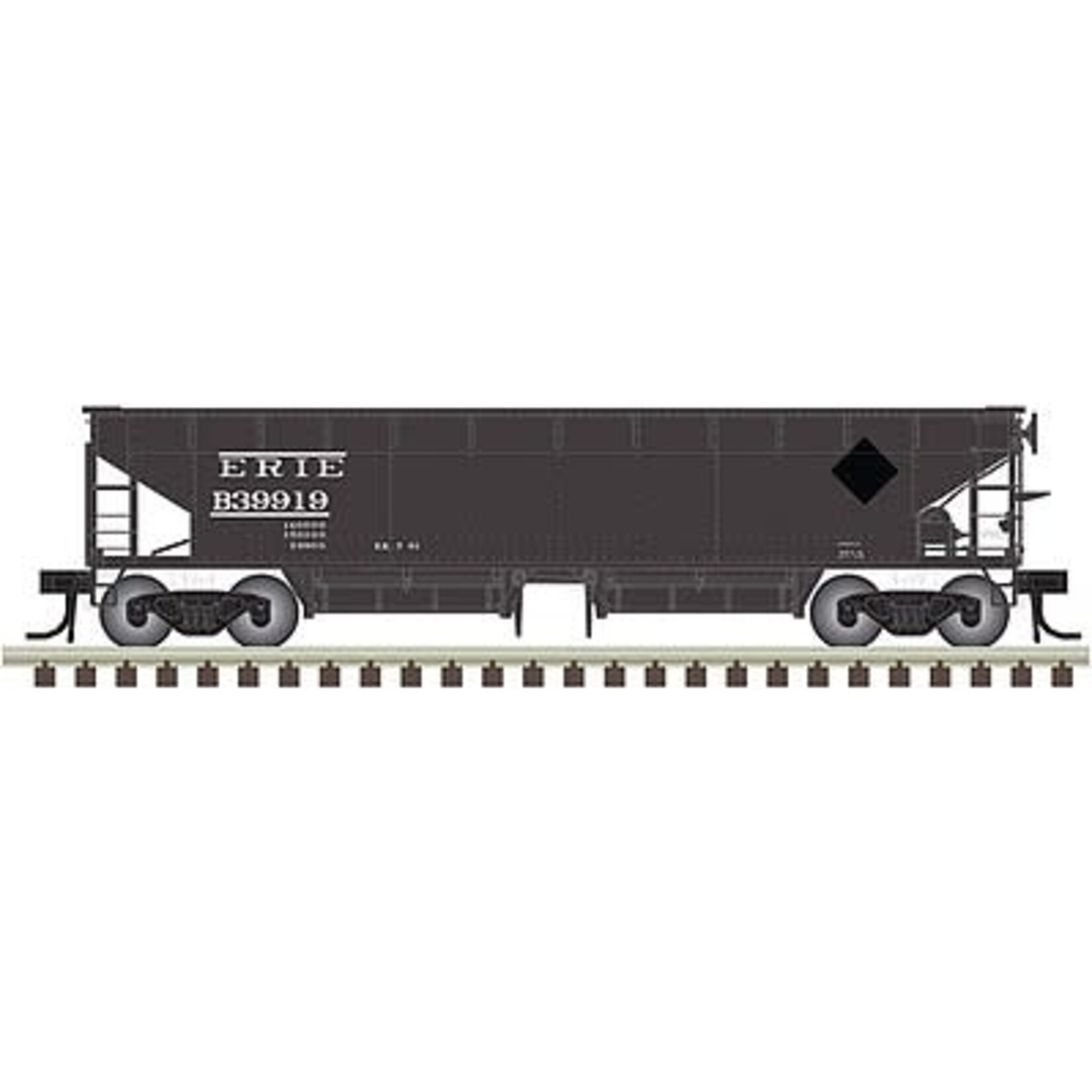 Atlas 20004561 HO Erie Lackawanna 70-Ton Hart Ballast Car