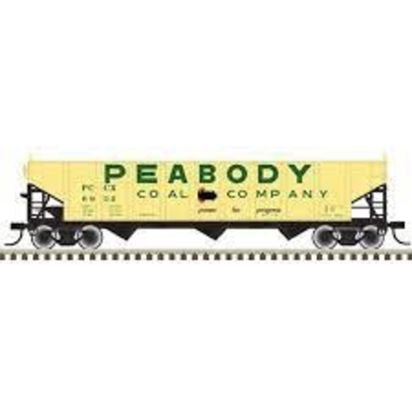 Atlas 20006917 HO, 70 Tn 9 Panel Hopper, PEABODY 6902