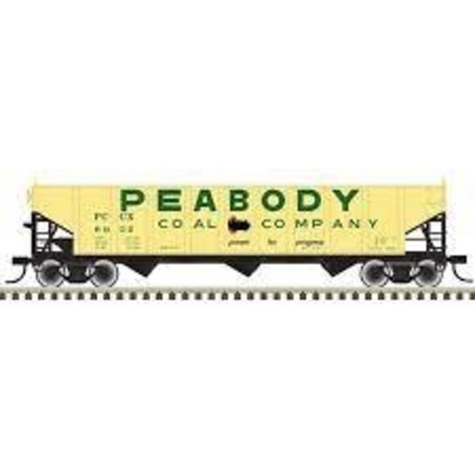 Atlas 20006919 HO, 70 Tn 9 Panel Hopper, PEABODY 6933