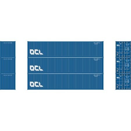 27058 HO 40' Corrugated Low-Cube Container, OCLU 2 (3)