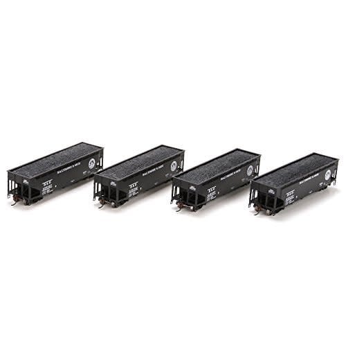 72504 HO RTR 40' 3-Bay Offset Hopper w/Load, B&O 1 (4)
