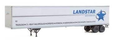 2454 HO 53' Stoughton Trailer 2-Pack, Landstar